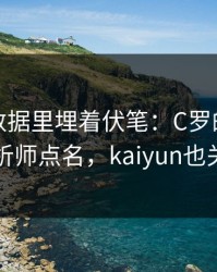 世界杯数据里埋着伏笔：C罗的动作被专业分析师点名，kaiyun也关注到了