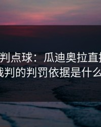 曼城被判点球：瓜迪奥拉直接懵了！裁判的判罚依据是什么？
